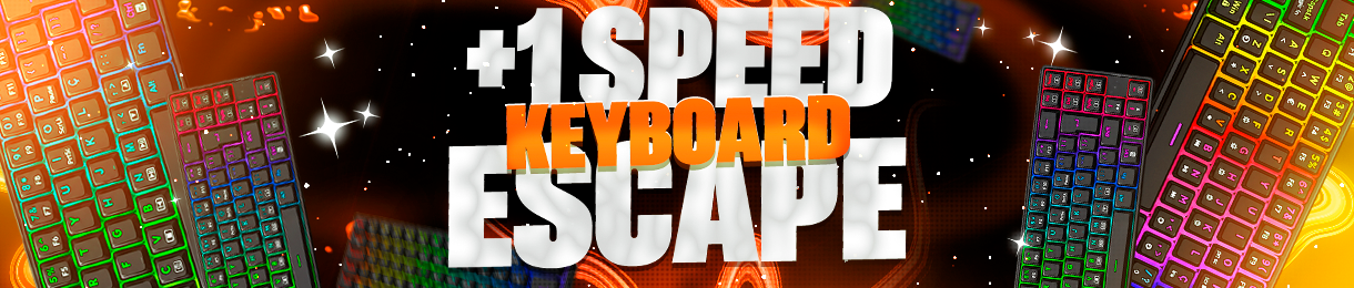 Contas de +1 Speed Keyboard Escape