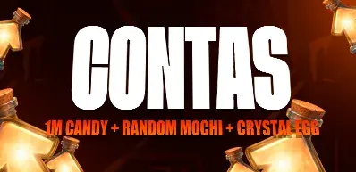 🧪 CONTA 🧪 COM 1M CANDY + RANDOM MOCHI + CRYSTAL EGG