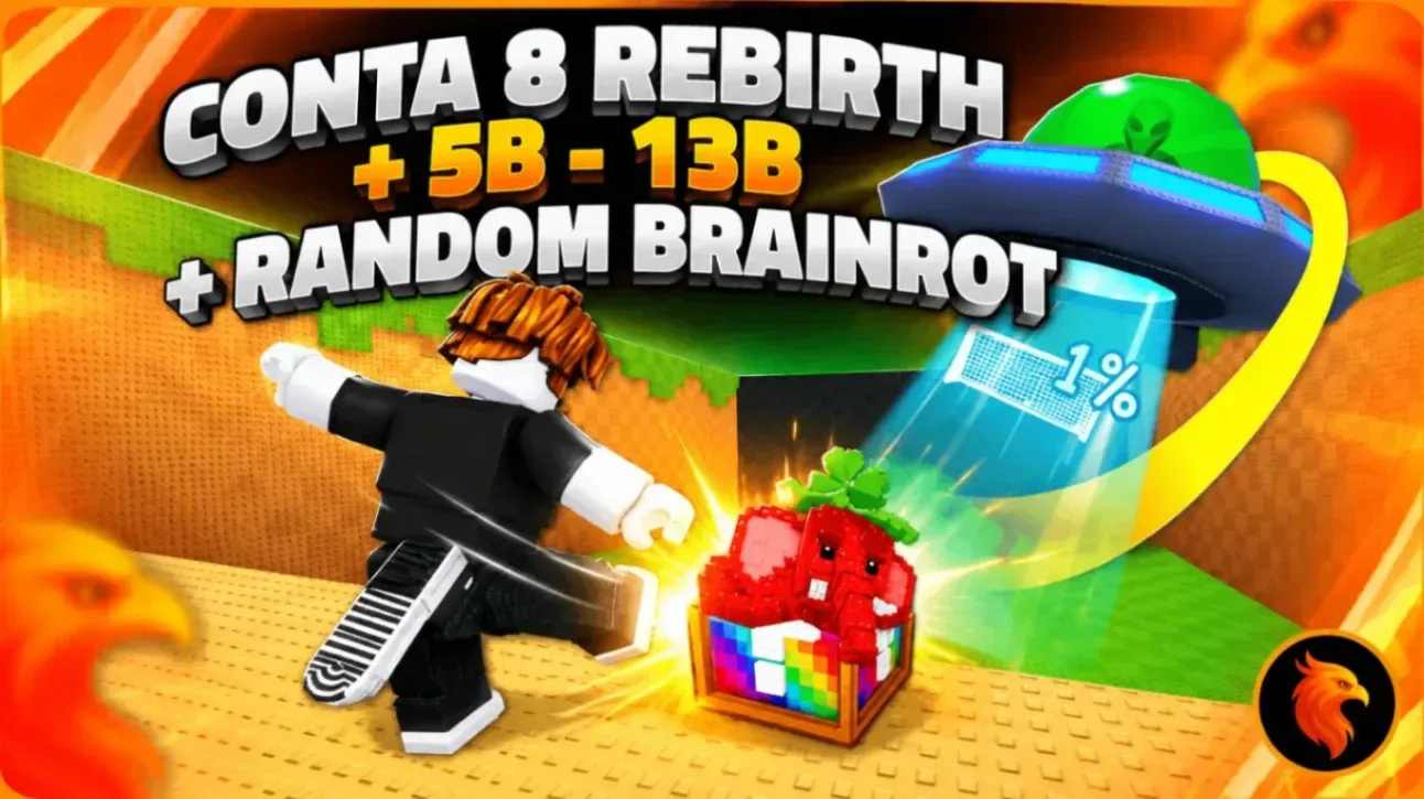 🌟 CONTA 8 REBIRTH 🌟 + 5B - 13B + RANDOM BRAINROT