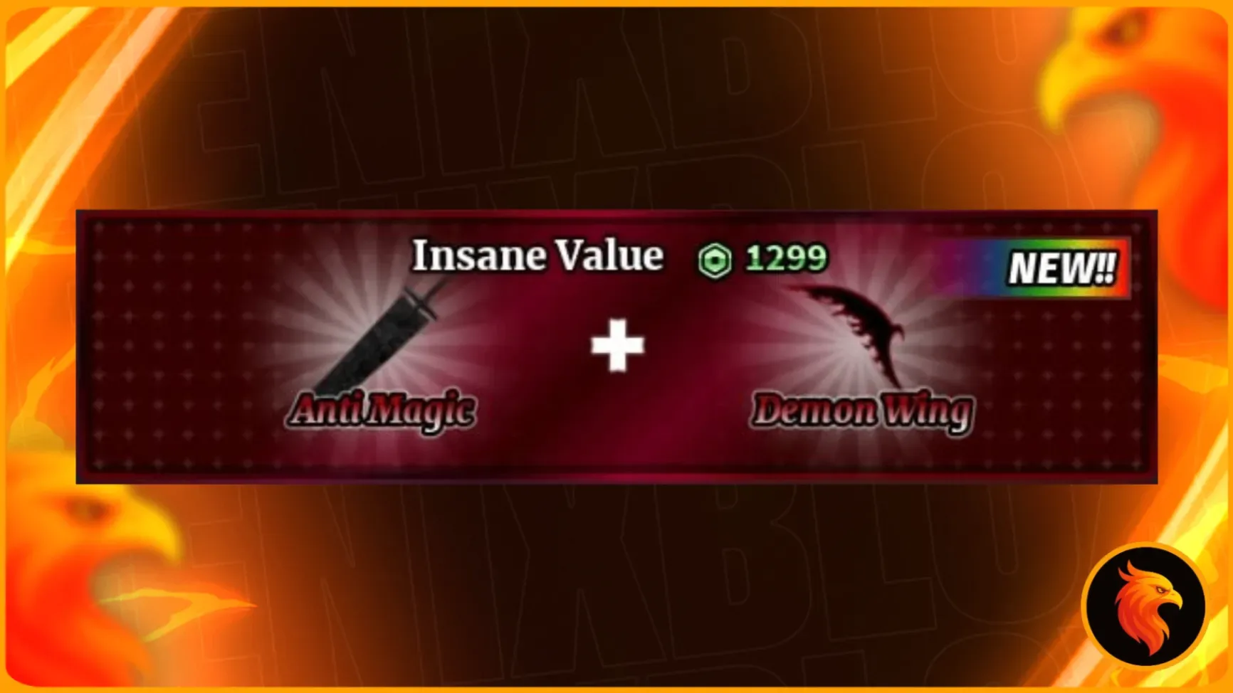 🎁 ANTI MAGIC + DEMON WING 🎁