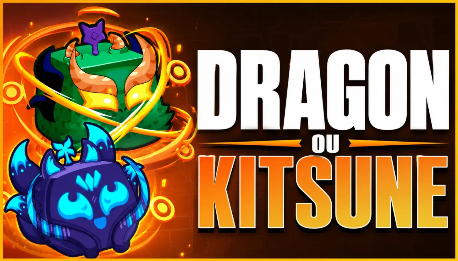 ❓  KITSUNE OU DRAGON + GODHUMAN + LEVEL MÁX