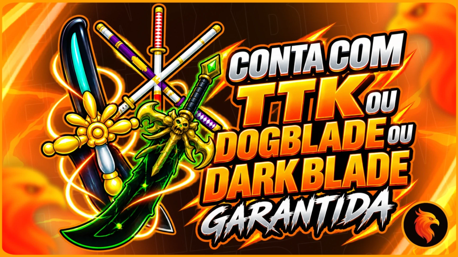 ❓ KIT PVP+LVL2800+TTK OU DARK BLADE OU DOGBLADE