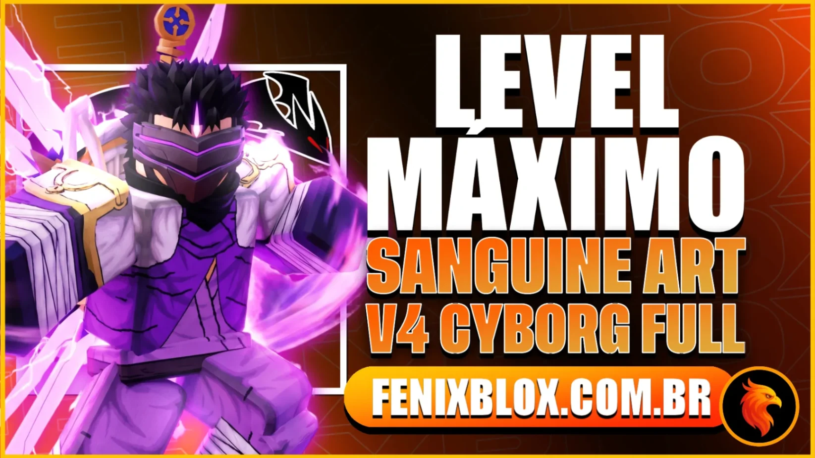 🤖 V4 CYBORG FULL GEAR 🩸 LV2800 + GHM + SANGUINE ART