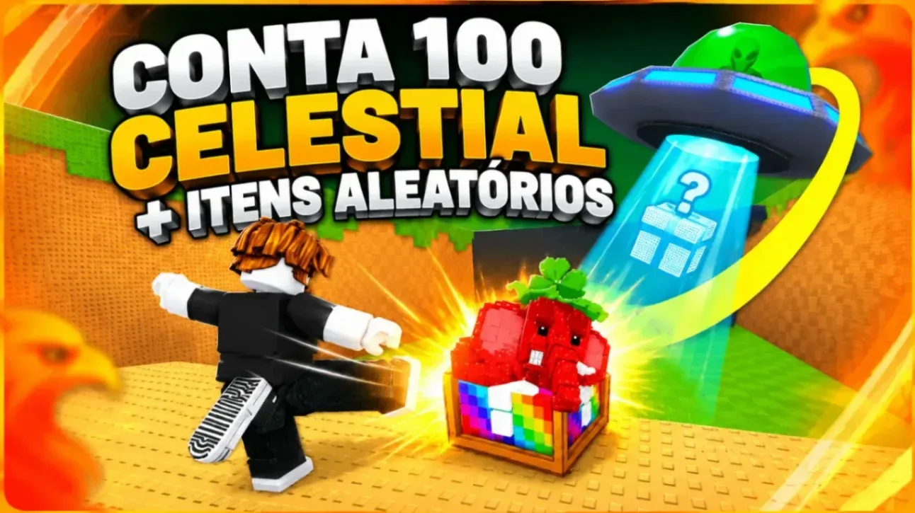 🌟 CONTA 100 CELESTIAL 🌟 + ITENS ALEATÓRIOS
