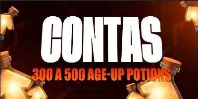 🧪 CONTA 🧪 300 A 500 AGE-UP POTIONS + 170k BUCKS + PET ALEATORIOS
