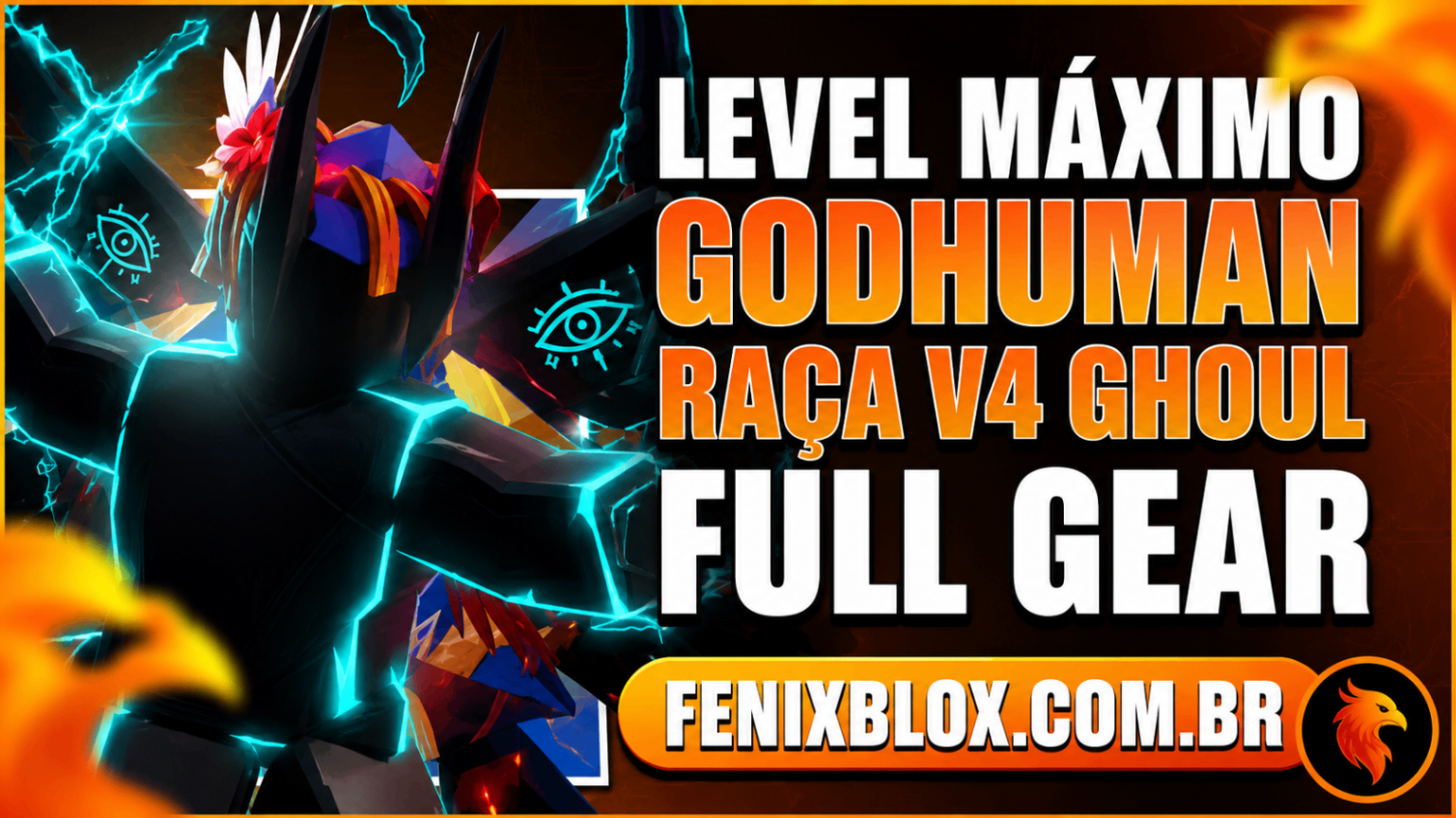 😈⚔️🎸 LV2800 +RAÇA V4 GHOUL (FULL) +GHM +CDK